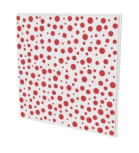 Dalle de Faux Plafonds ETOIK : 600 x 600 mm  avec ossature semi-apparente (GAMME ETOIK)